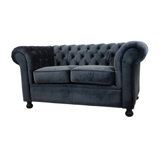 Grey Chesterfield Wayfair Co Uk Littlehampton Chesterfield Loveseat