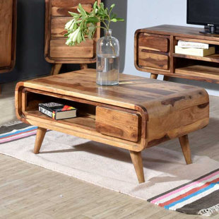 Tree Ring Coffee Table Wayfair Oslo Solid Indian Rosewood Coffee Table With Storage