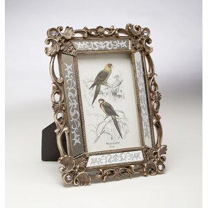 Etched Mirror Picture Frame