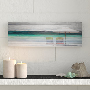 Coastal Wall Art You Ll Love Wayfair By The Beach Parvez Taj Framed On Canvas Gray