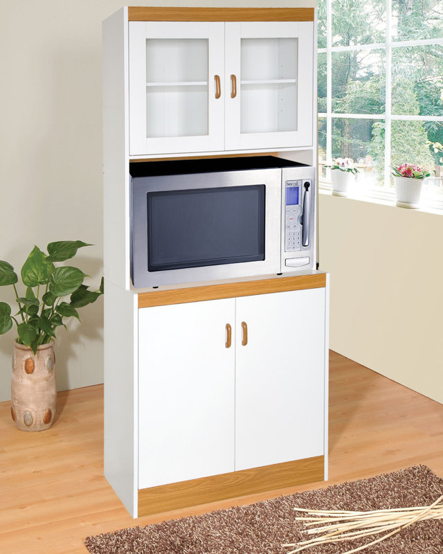 Andover Mills Aaronsburg Microwave Cart & Reviews Wayfair