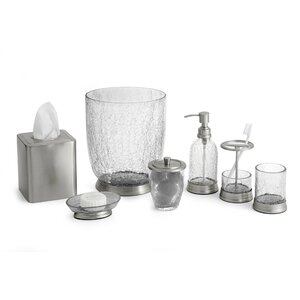 Heirloom Crackle 7-Piece Bathroom Accessory Set