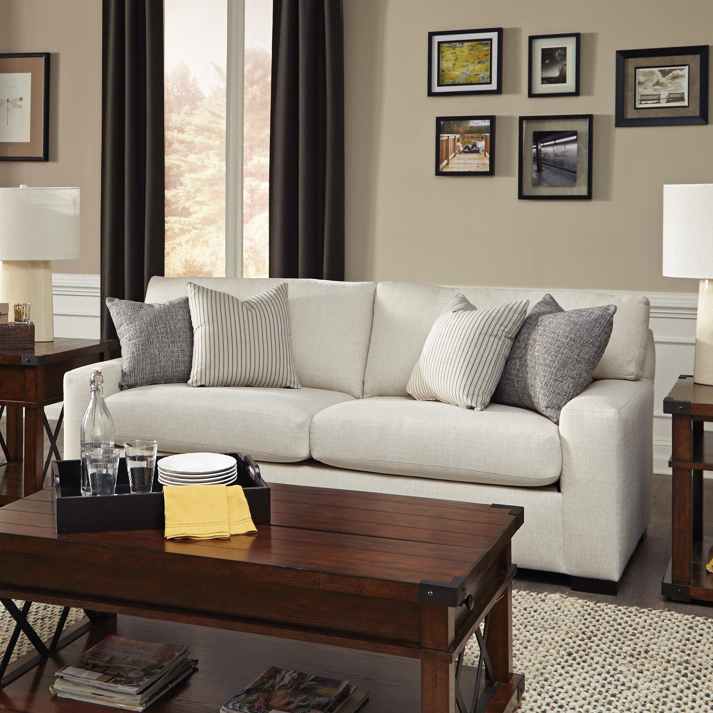 Country Cottage Plaid Sofas Wayfair