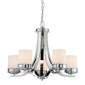 Abbey 5-Light Shaded Chandelier