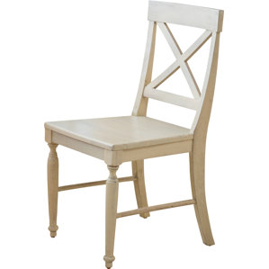 Liza Solid Wood Dining Chair (Set of 2) by August Grove