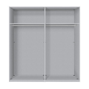 Schwebetürenschrank Solutions Bianco, 216 cm H ..