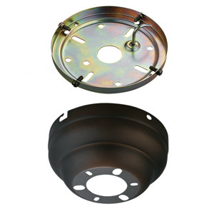 Desouza Flush Mount Canopy Adapter Kit for Ceiling Fans