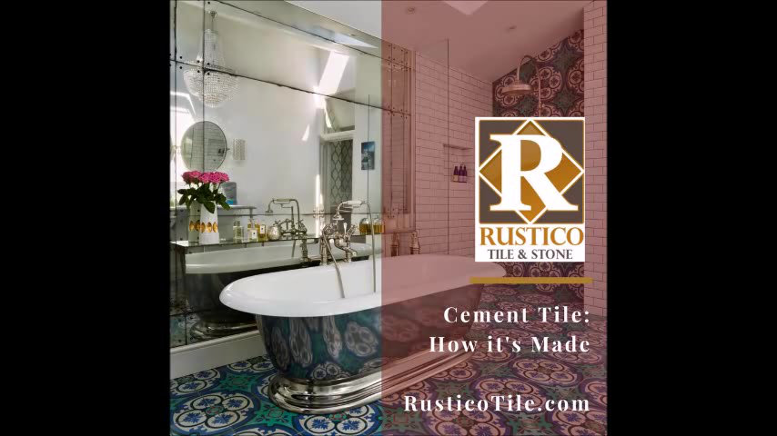 Rustico Tile Stone Casablanca Encaustic 8 X Cement Field Rustico Tile Stone Casablanca Encaustic 8 X Cement Field Patterned In Black Turquoise Reviews Wayfair