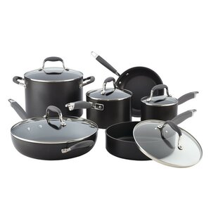 6-Piece Non-Stick Stainless Steel Cookware Set