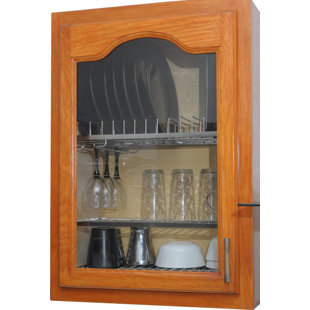 Cabinet For Dishes Wayfair Cabana In Cabinet Dish Drying And Storage Rack
