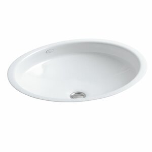 Canvas Oval Undermount Bathroom Sink