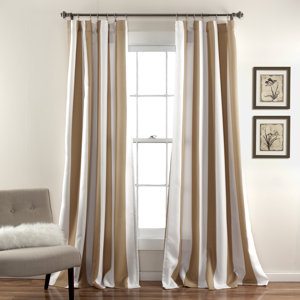 Meena Blackout Thermal Pinch Pleat Curtain Panels (Set of 2)