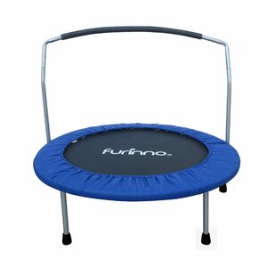 Trampoline with Handle Bar