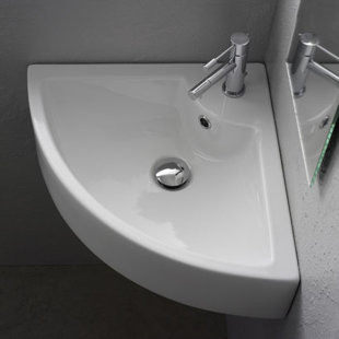 Corner Bathroom Sinks You Ll Love Wayfair Save