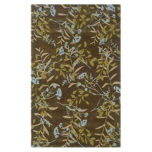 Columban Hand-Tufted Blue Area Rug