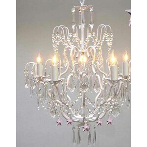 5-Light Crystal Chandelier