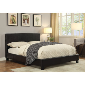 Bertram Upholstered Panel Bed by Latit..
