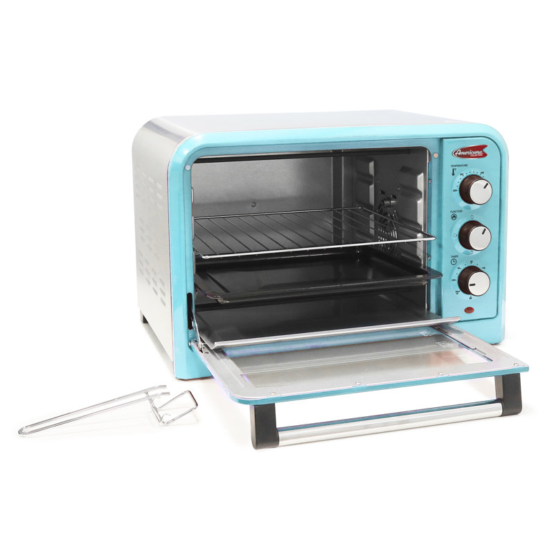 Ft 6 Slice Retro Toaster Oven Ft 6 Slice Retro Toaster Oven
