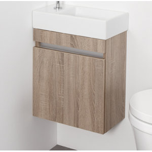 Belfry Bathroom 44 cm Wandmontierter Waschtisch Day