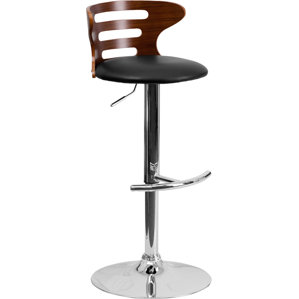 Catina Adjustable Height Swivel Round Seat Bar S..