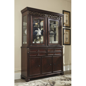 Cedar Creek Lighted China Cabinet by Three Posts