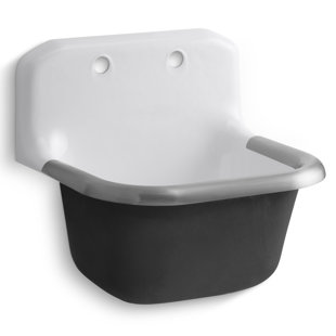 Find The Perfect Wall Mount Utility Sinks Wayfair Bannon 24 X 20 5 Wall Mounted Service Sink