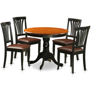 5 Piece Dining Set by East West Furniture