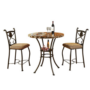 Stella 3 Piece Counter Height Dining S..