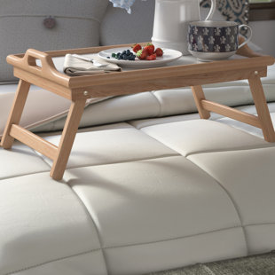 Bed Trays You Ll Love Wayfair Annapolis Breakfast Tray With Handles And Foldable Legs