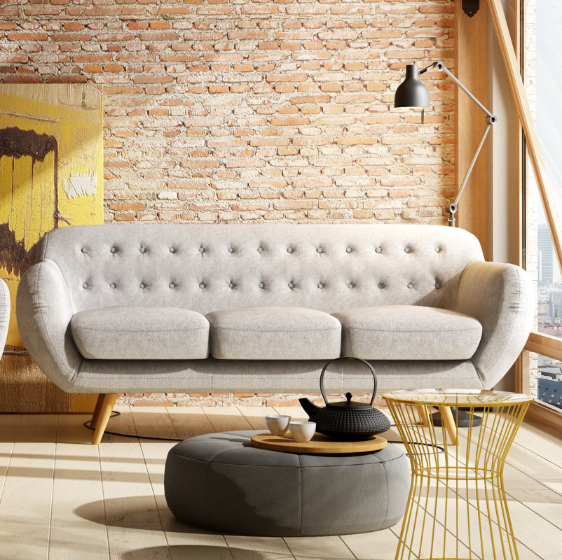 Sofa JASPER in hellgrau