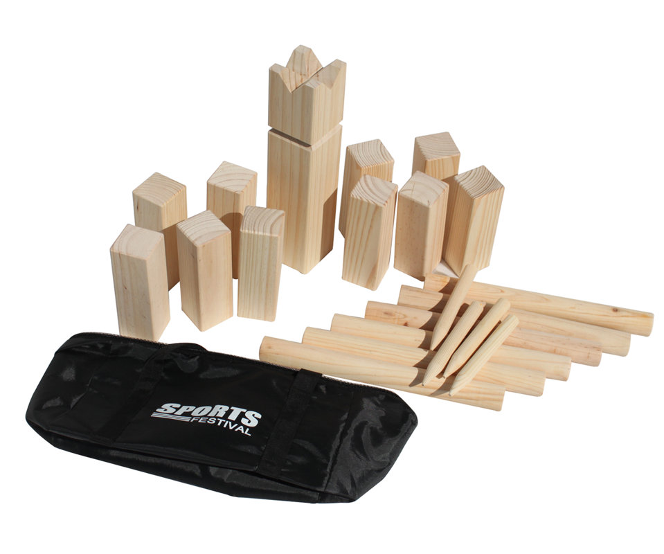 FestivalDepot Kubb Game Stake and Marker Set & Reviews Wayfair