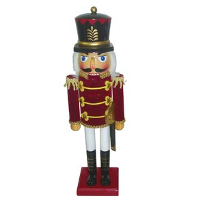 Red Velvet Soldier Nutcracker