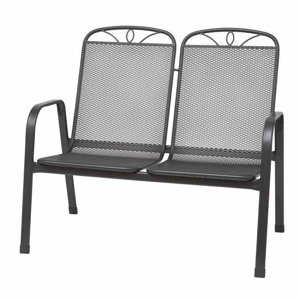 2-Sitzer Gartenbank Elda aus Metall von Siena Ga..