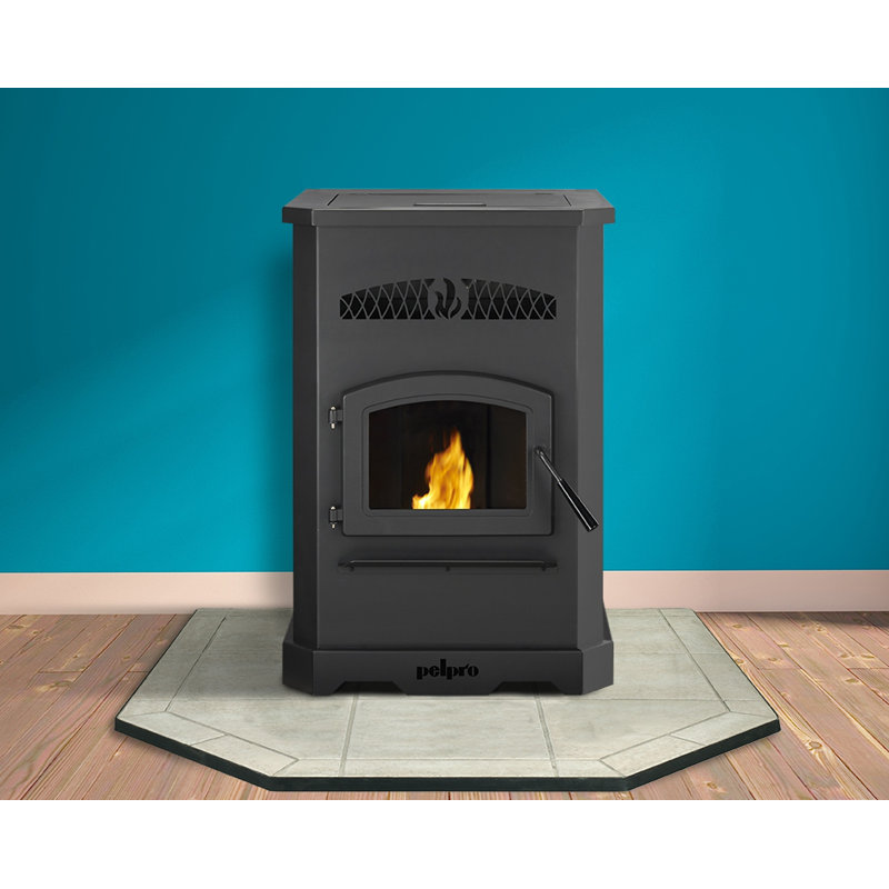 PelPro 2,200 sq. ft. Direct Vent Pellet Stove & Reviews Wayfair
