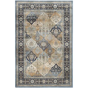 Persian Garden Navy Area Rug