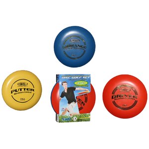 3 Piece Disc Golf Starter Set