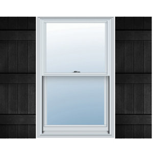 Vinyl Standard 4 Board Joined Board-n-Batten Shutter (Set of 2)