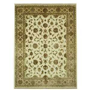 Jaipur Hand-Knotted Brown/Beige Area Rug