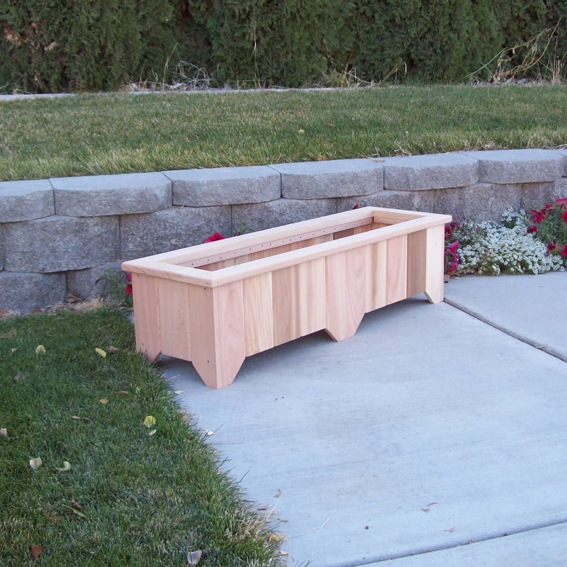 WoodCountry Cedar Planter Box & Reviews Wayfair.ca