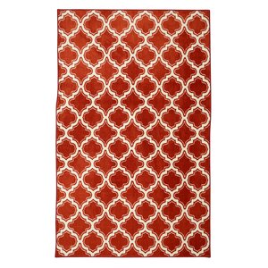 Latimer Red Area Rug