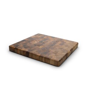 Gourmet Wood Square End Grain Chef's Board