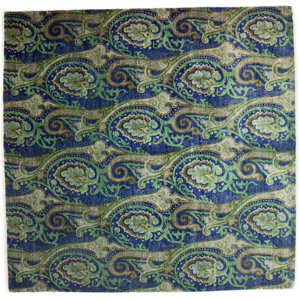 One-of-a-Kind Suzani Hand-Knotted Multicolor Area Rug