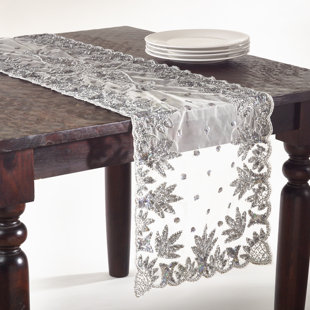 Hand Beaded Table Runner Wayfair Hand Beaded Table Runner