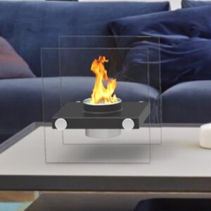 Luminox Ventless Portable Bio Ethanol Tabletop Fireplace