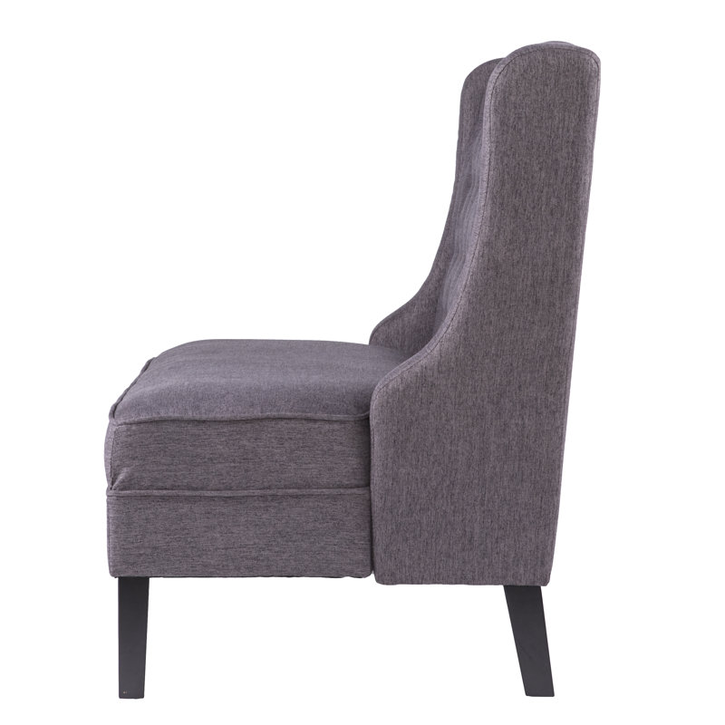 Halpin HighBack Tufted Settee Bench & Reviews Birch Lane