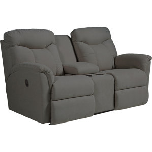 Fortune Full Reclining Sofa with Console by La-Z-Boy