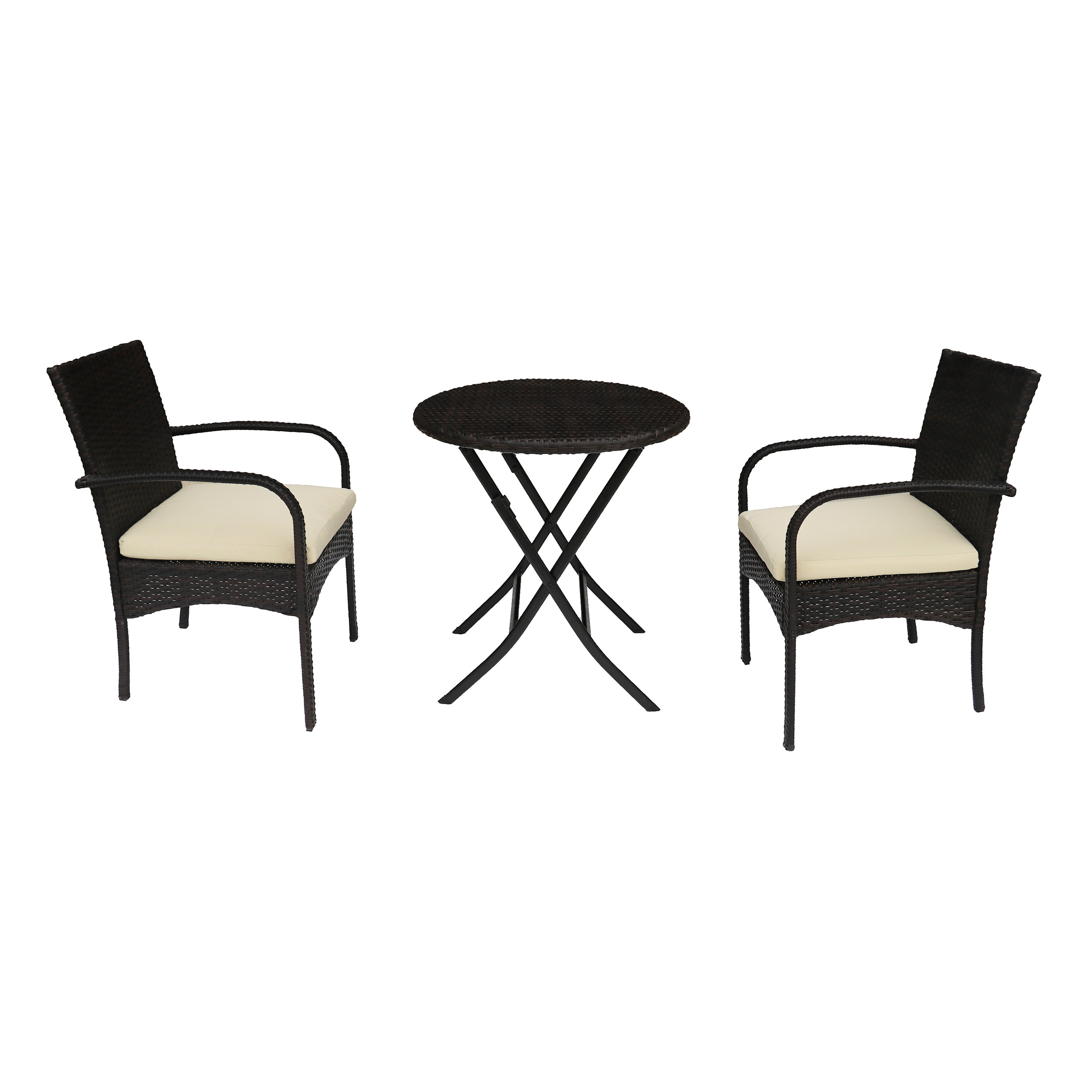 Dereham Outdoor 3 Piece Bistro Set With Cushions Reviews Joss Main Trending Searches