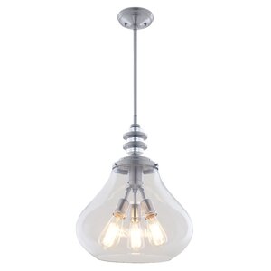 El Dorado 3-Light Schoolhouse Pendant