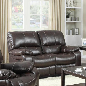 Banner Reclining Loveseat by Wildon Ho..