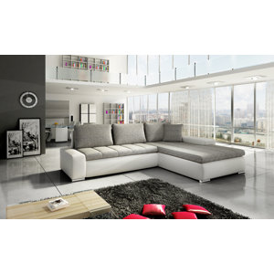Ecksofa Ferrara mit Bettfunktion von Home & Haus